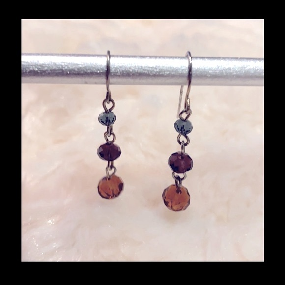 💟 2/$15 Sale 💟 Crystal Drop Earrings!!! - Picture 2 of 7